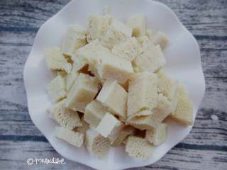 凉拌冻豆腐 