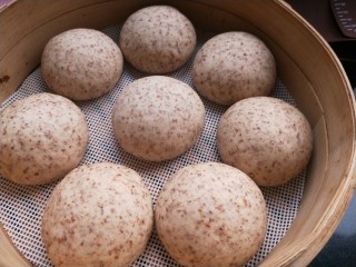 全麦麦麸馒头 