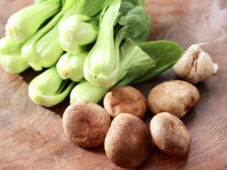 年夜饭必备的香菇油菜 