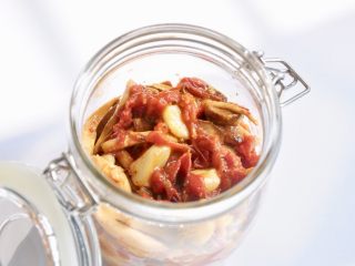 烤小番茄蘑菇酱 