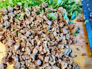 牛肉夹馍~自己活面烙白吉馍 